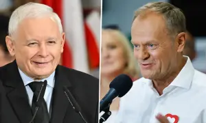 Jarosław Kaczyński i Donald Tusk. Główne różnice w polityce socjalnej Koalicji Obywatelskiej vs PiS.