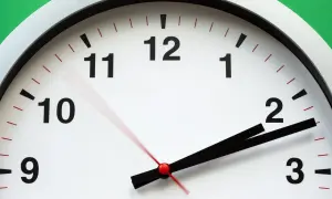 Zegar symbolizuje 35-godzinny tydzień pracy, ustawę lewicy i potencjalne koszty dla pracodawców.