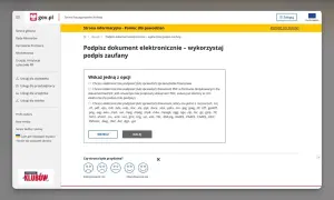 Jak podpisać dokument profilem zaufanym? Strona gov.pl wyjaśnia, jak elektronicznie podpisać dokumenty PDF i inne pliki.