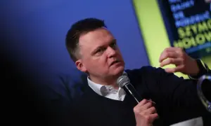 Szymon Hołownia mówi o tym, kto i jak finansuje partię Polska 2050.