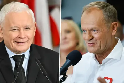 Jarosław Kaczyński i Donald Tusk. Główne różnice w polityce socjalnej Koalicji Obywatelskiej vs PiS.