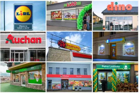 Sklepy spożywcze jak Lidl, Biedronka, Dino, Żabka, Auchan, Chorten, Lewiatan, Livio. Stosunek Koalicji Obywatelskiej do niedziel handlowych to kompromis.