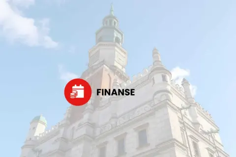 Koalicja Obywatelska o decentralizacji władzy i finansowaniu samorządów. Ikona finansów na tle zabytkowego ratusza.
