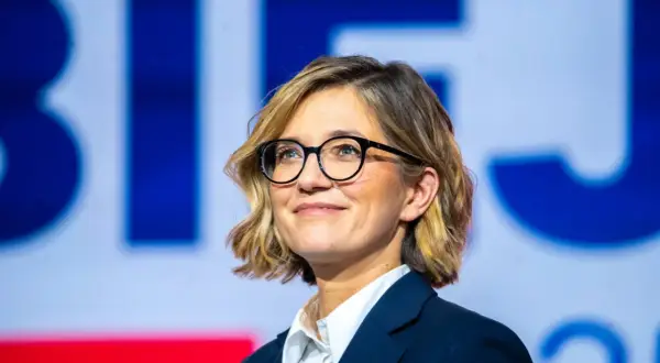 Magdalena Biejat, wicemarszałkini Senatu, podkreśla rolę partii Razem w parlamencie.