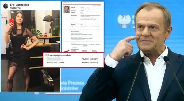 Asystentka Tuska - Kim jest Kristina Voronovska i co ją wyróżnia?