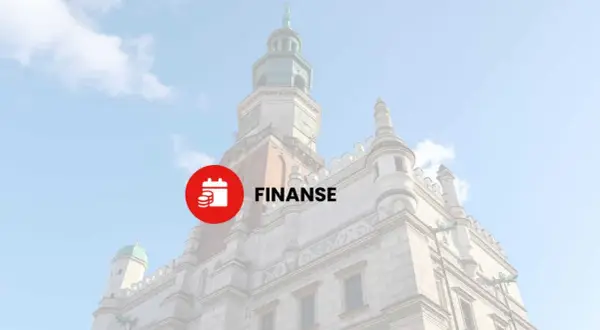 Koalicja Obywatelska o decentralizacji władzy i finansowaniu samorządów. Ikona finansów na tle zabytkowego ratusza.