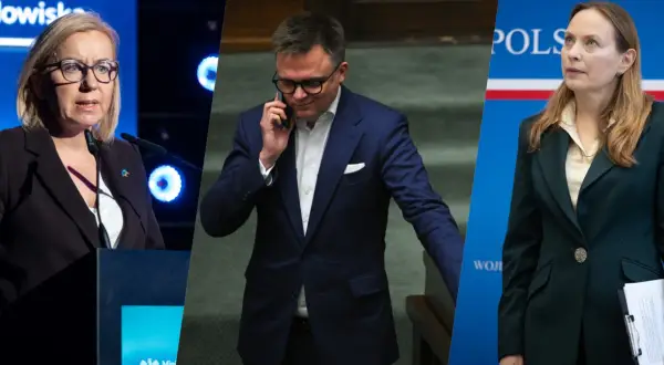 Trzy osoby omawiają, jak Polska 2050 chce rozwiązać kryzys mieszkaniowy.