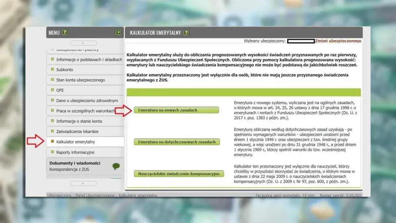 Kalkulator emerytalny pozwala sprawdzić, jaka będzie emerytura brutto i netto. Wybierz opcję