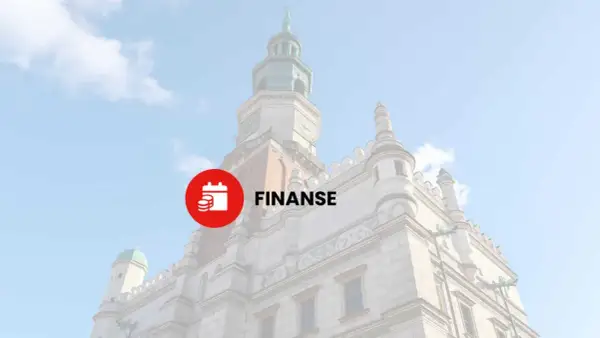 Koalicja Obywatelska o decentralizacji władzy i finansowaniu samorządów. Ikona finansów na tle zabytkowego ratusza.